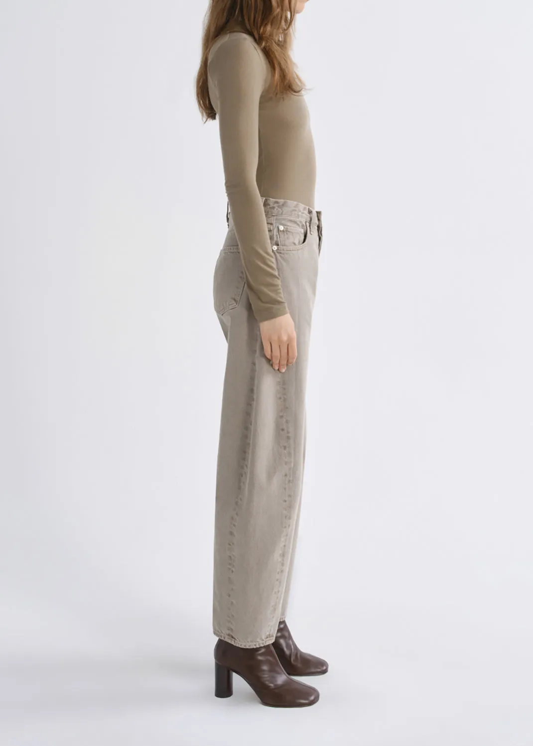 Pascale Turtleneck in Canopy sold by Agolde product image thumbnail 4