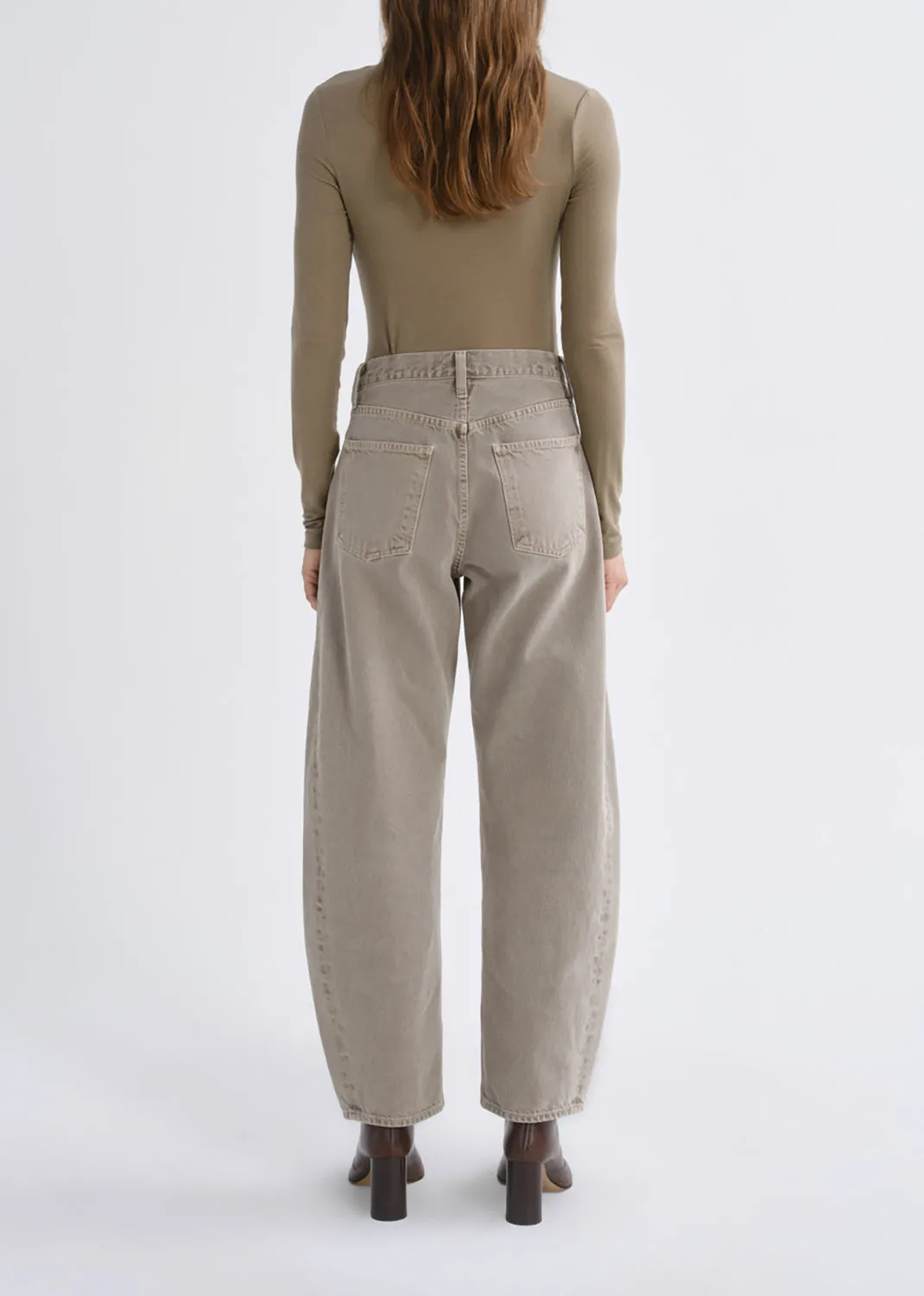 Pascale Turtleneck in Canopy sold by Agolde product image thumbnail 3