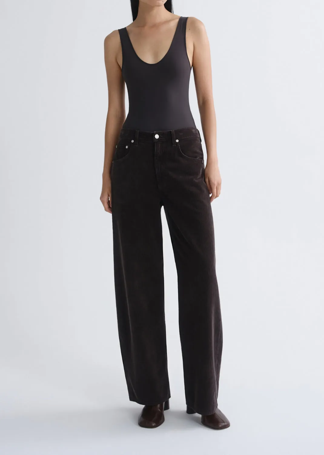 Low Curve Jean (Corduroy) in Forge sold by Agolde