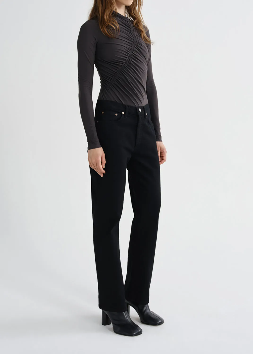 Lana Jean (Comfort Stretch) in Divert sold by Agolde product image thumbnail 4