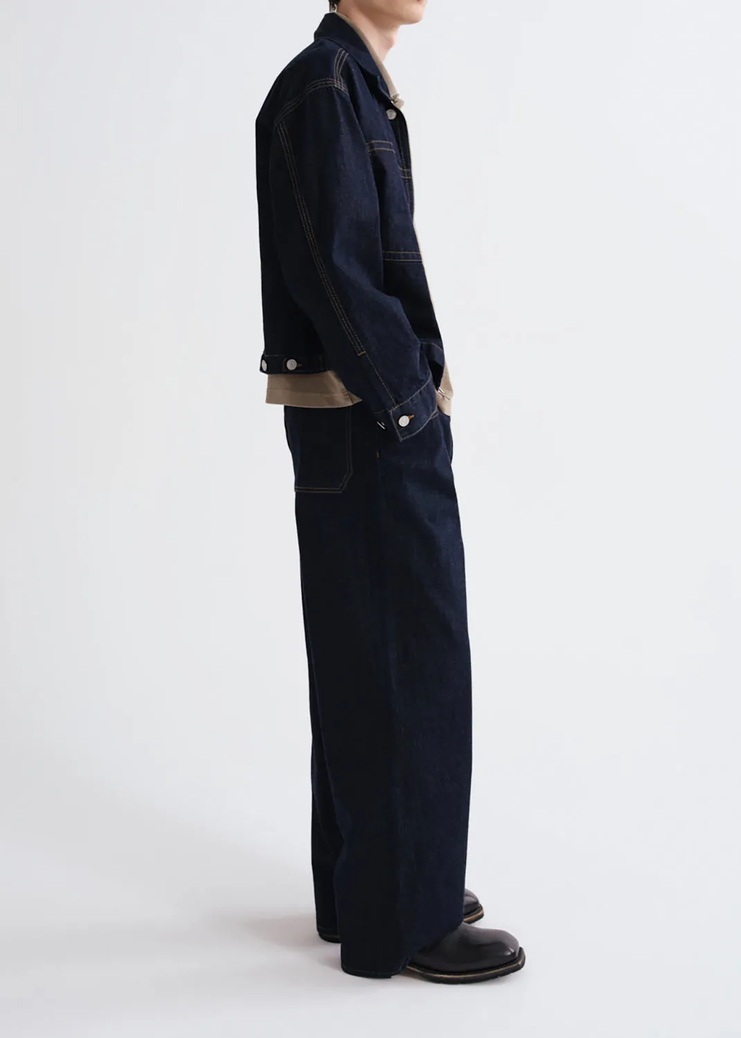 Croydon Jacket in Rinse sold by Agolde product image thumbnail 4