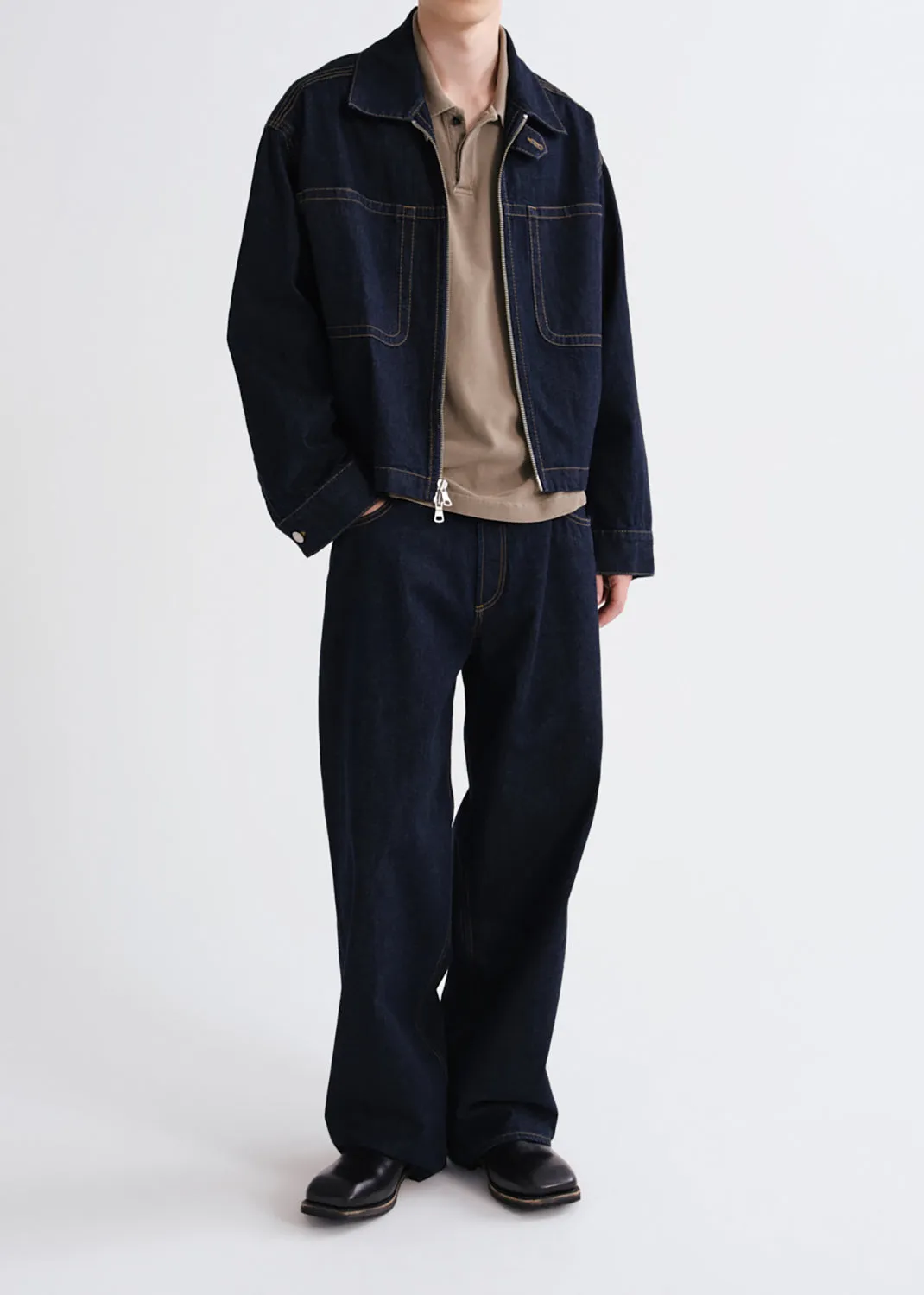 Croydon Jacket in Rinse sold by Agolde product image thumbnail 2