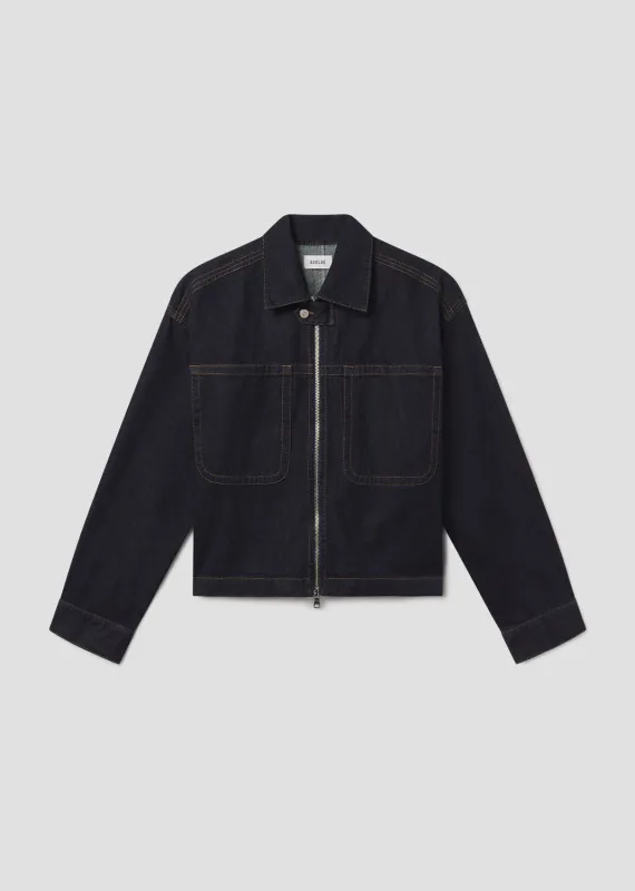 Croydon Jacket in Rinse made by Agolde