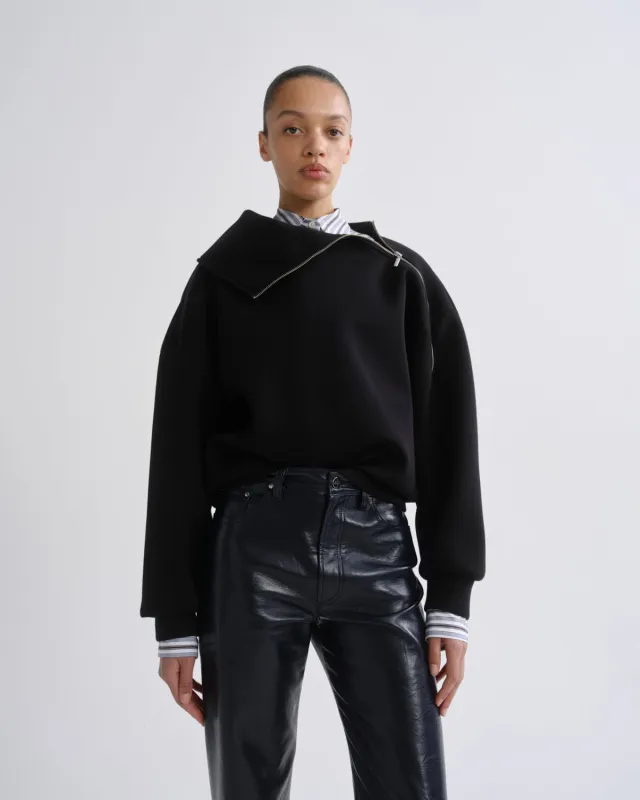 Coyle Sweatshirt in Black made by Agolde