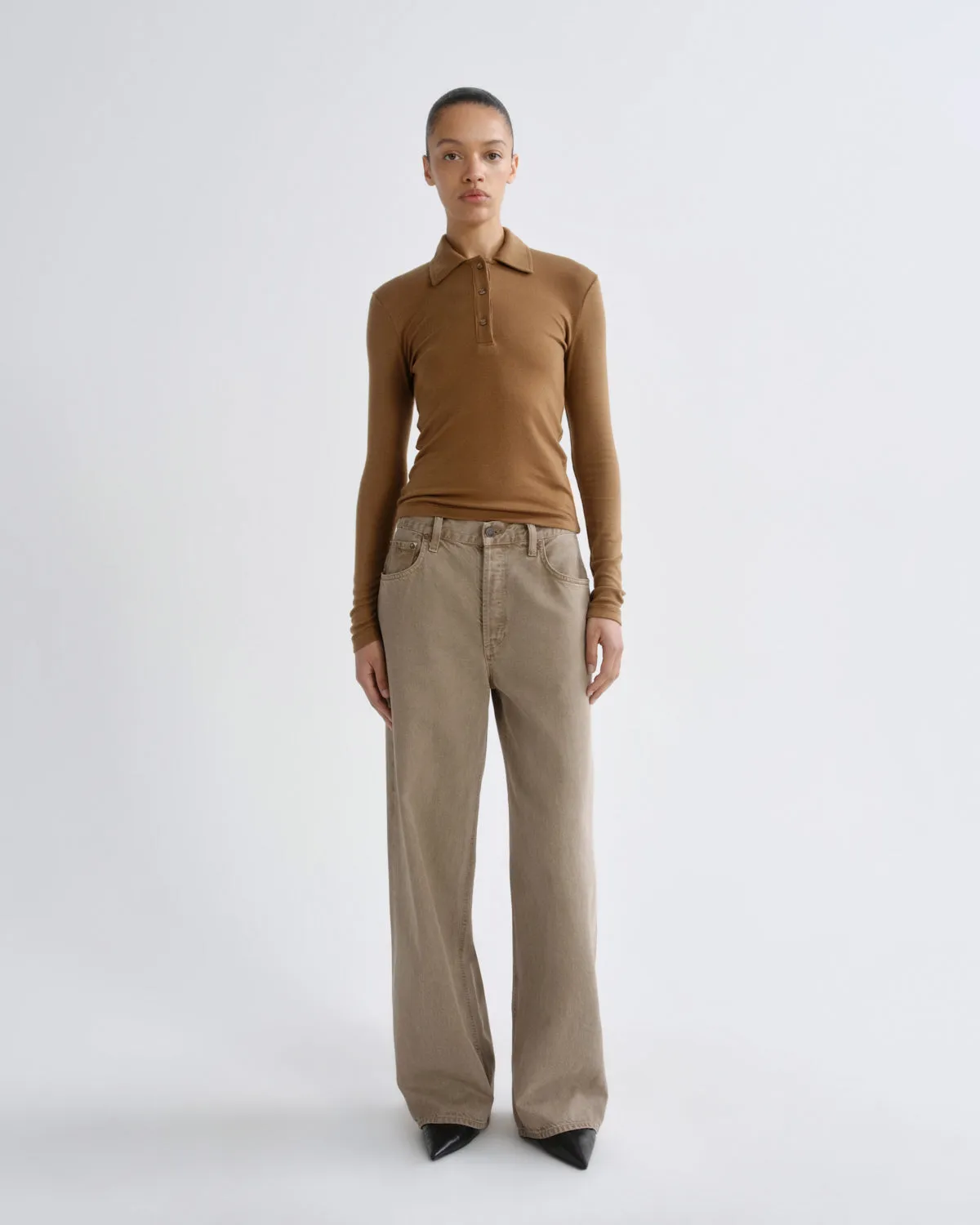 Amos Polo in Honeycomb sold by Agolde product image thumbnail 3