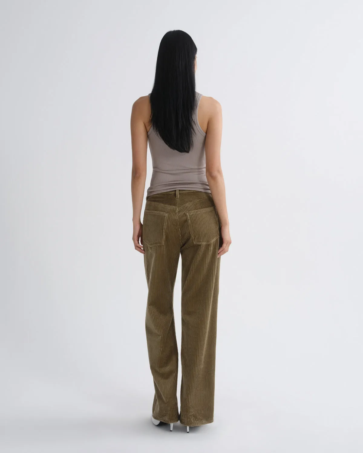 Vintage Loose (Corduroy) in French Khaki sold by Agolde product image thumbnail 2
