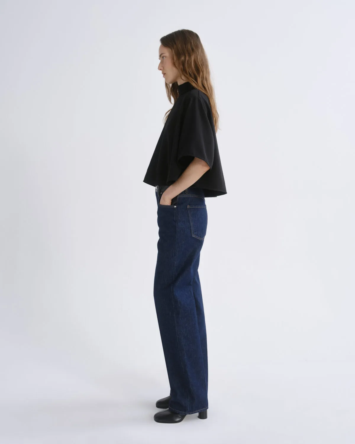 Rom Top in Black sold by Agolde product image thumbnail 4