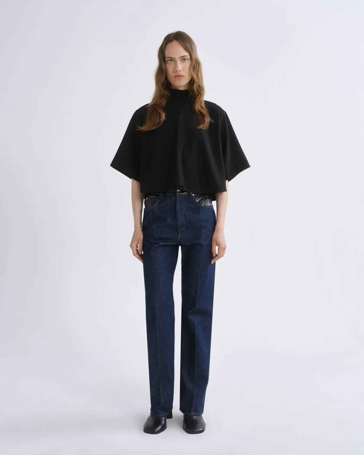 Rom Top in Black sold by Agolde product image thumbnail 5