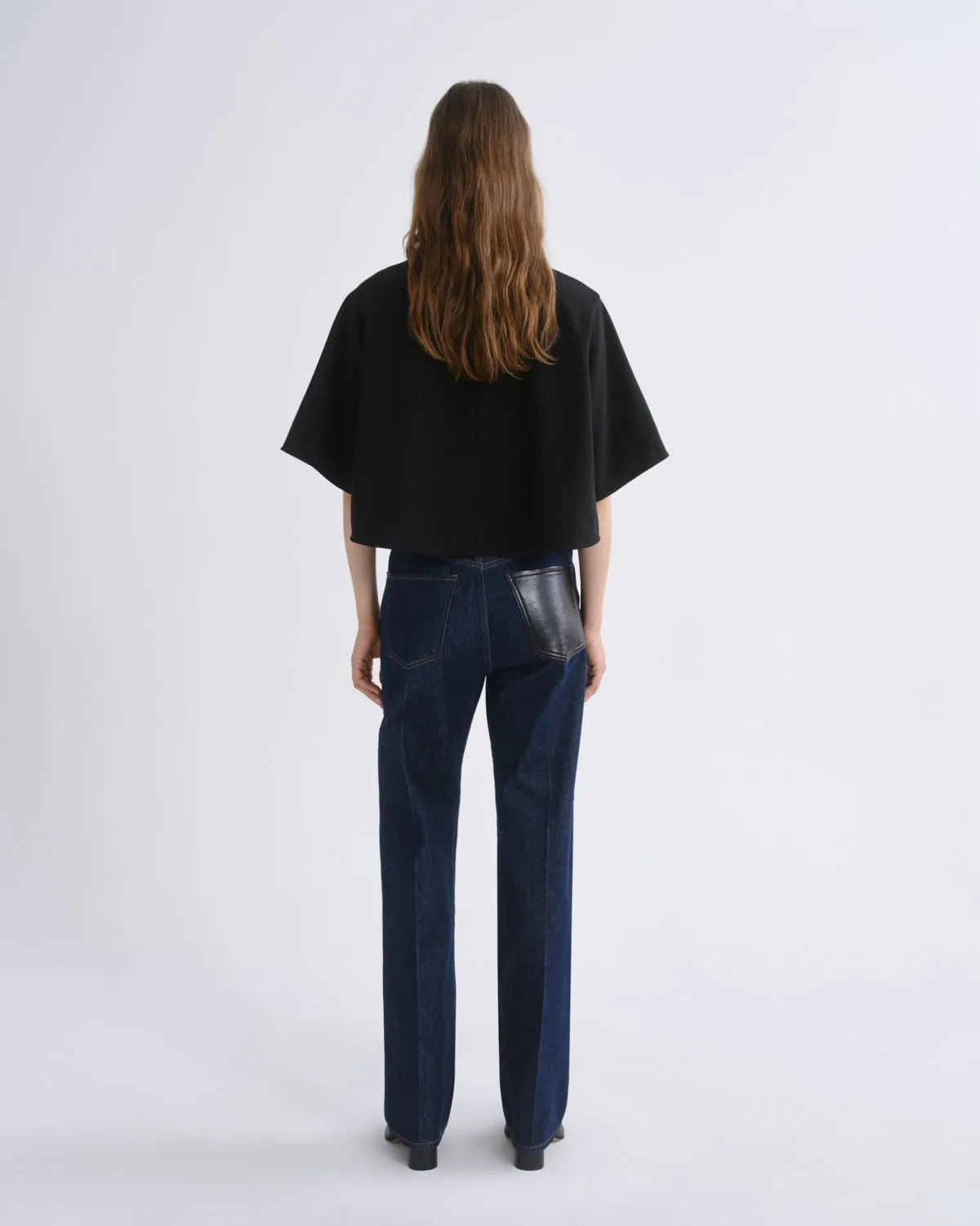 Rom Top in Black sold by Agolde product image thumbnail 2