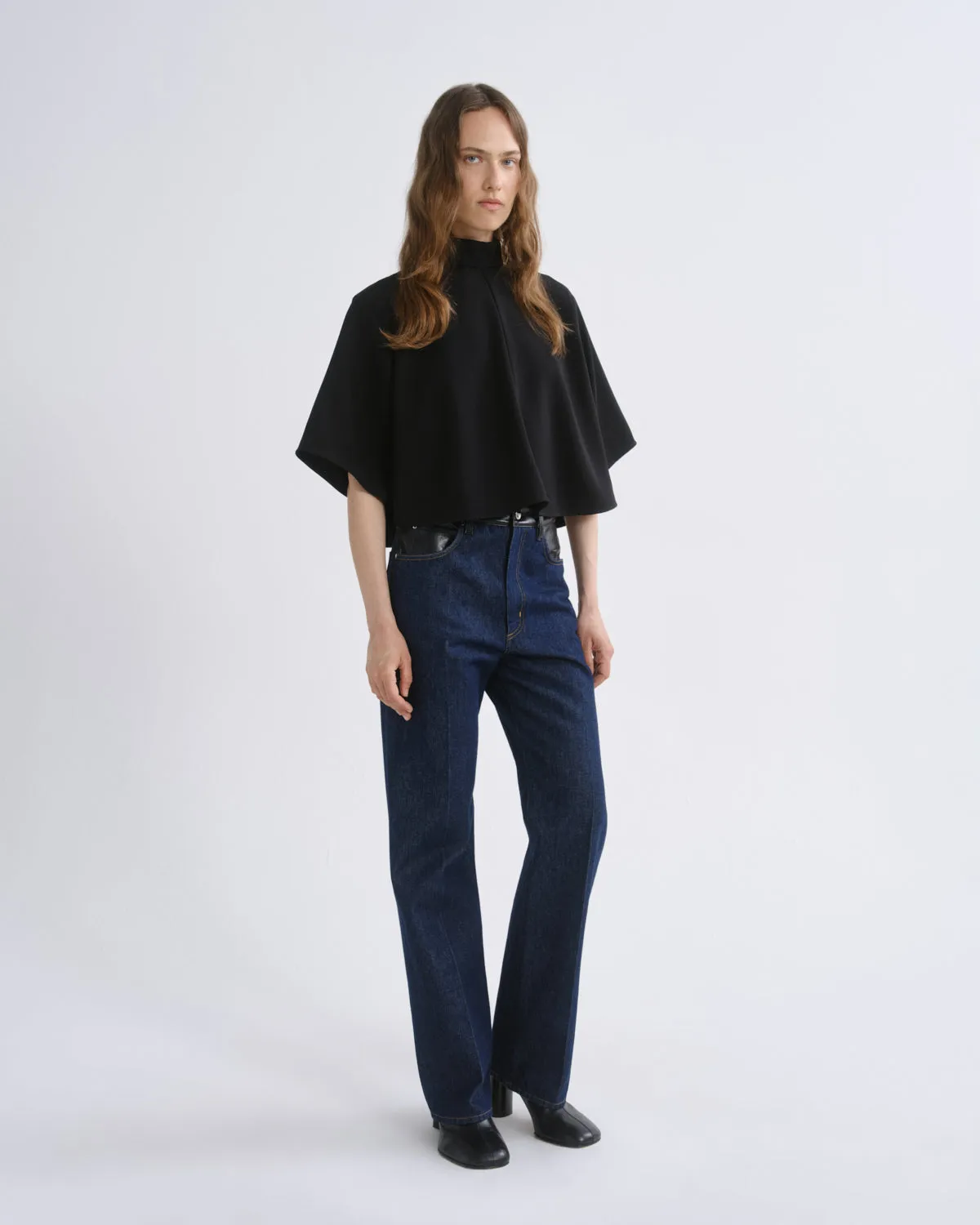 Rom Top in Black sold by Agolde product image thumbnail 3