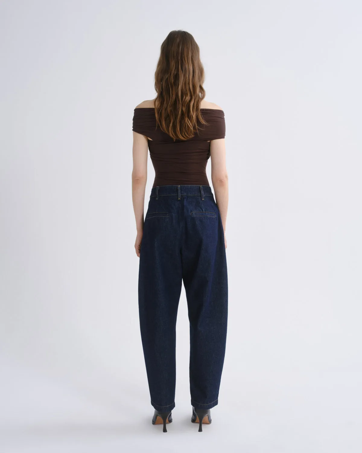 Stam Bodysuit in Chocolate sold by Agolde product image thumbnail 2