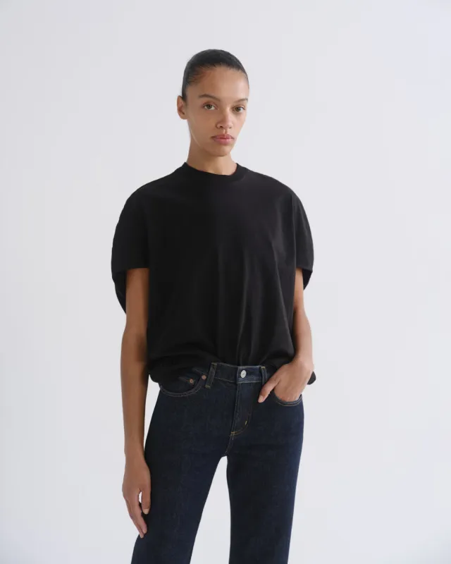 Souline Top in Black made by Agolde