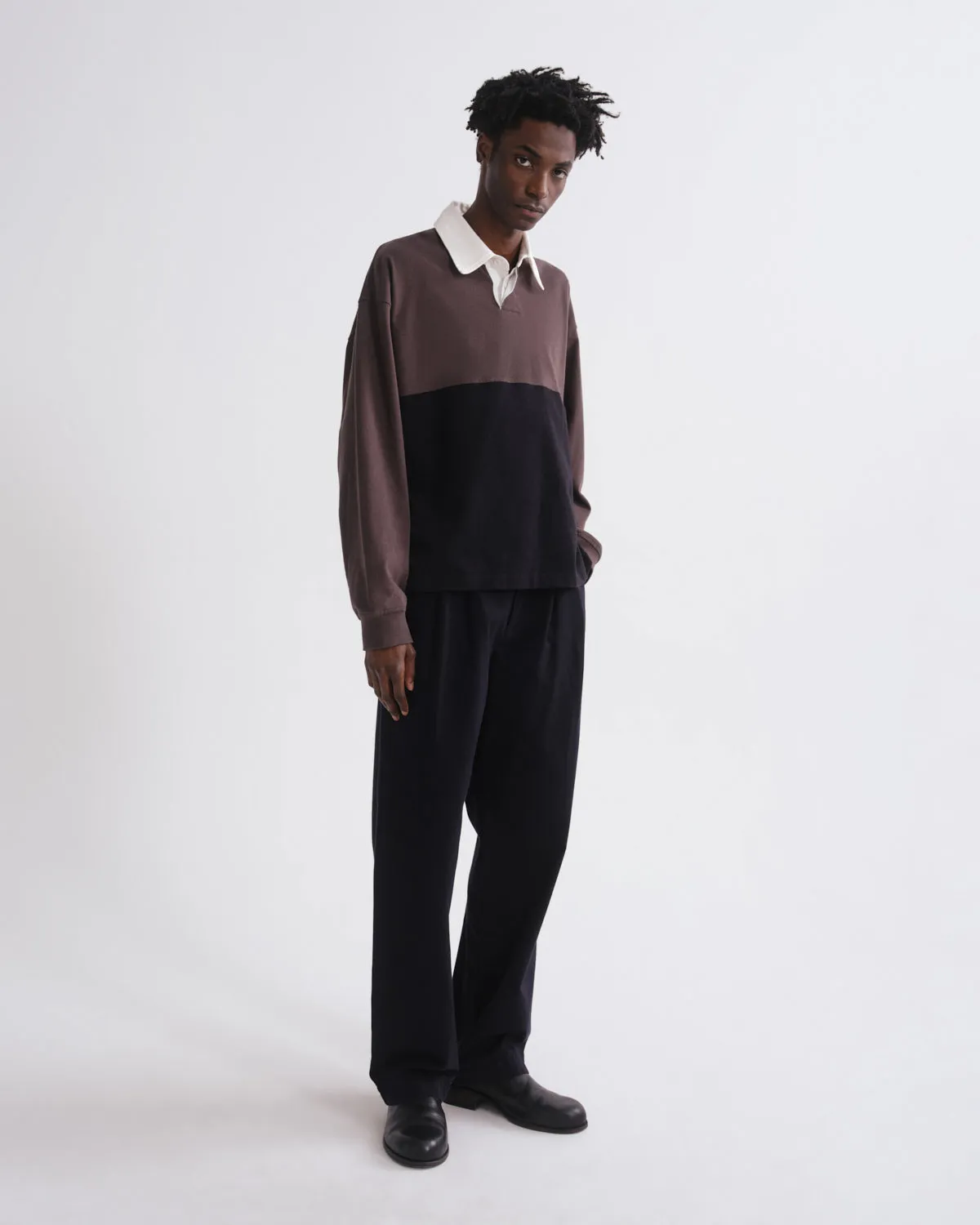 Blocked Rugby in Forge Black sold by Agolde product image thumbnail 4