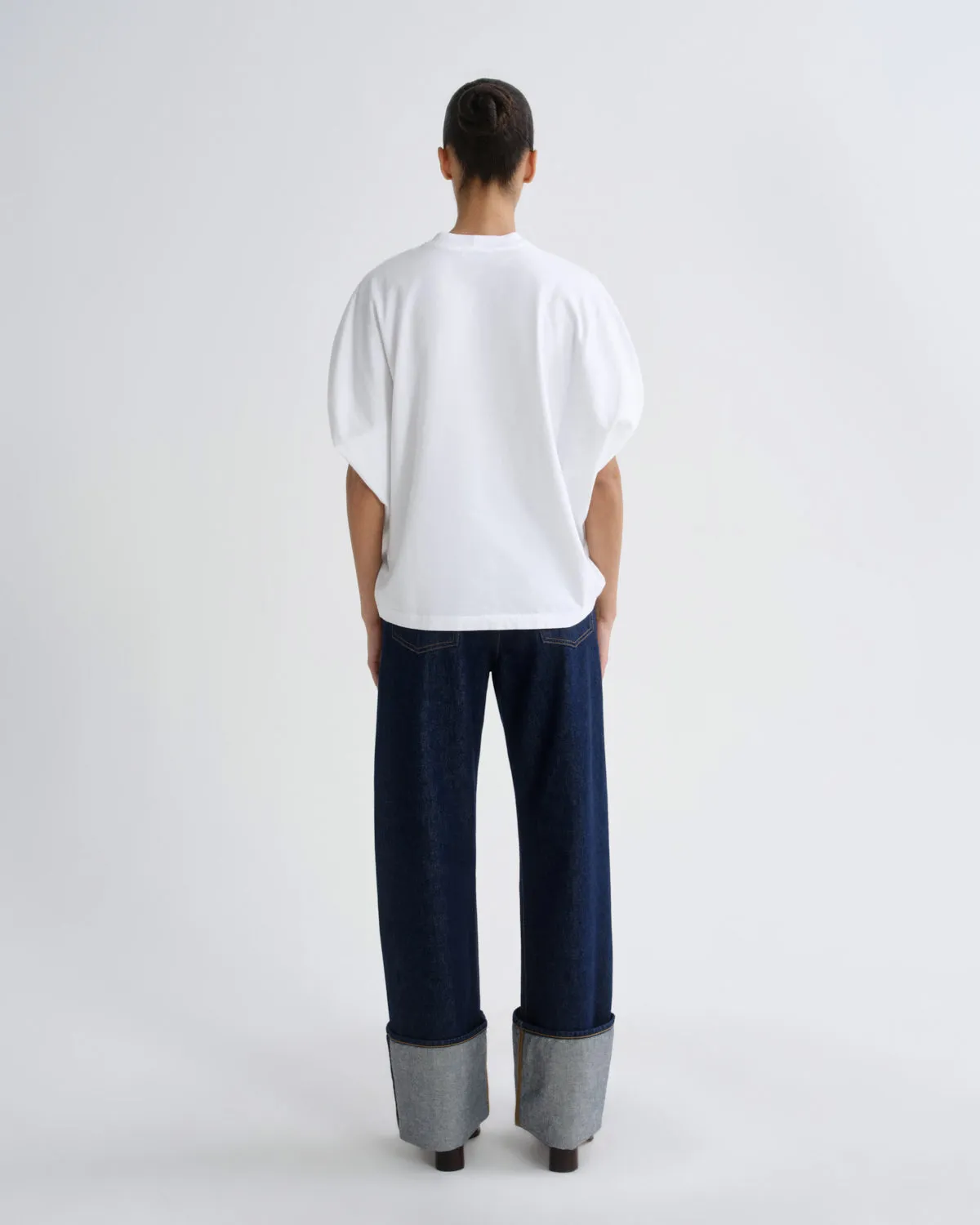 Souline T-Shirt in White sold by Agolde product image thumbnail 2