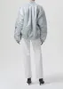 Shoreditch Ski Club x AGOLDE Nisa Bomber Jacket in Oyster sold by Agolde
