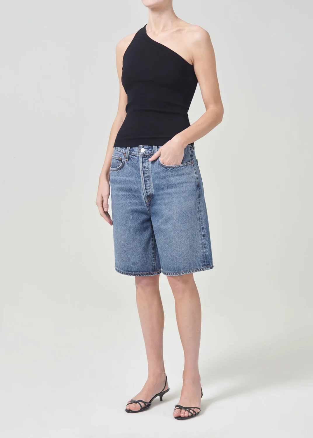 Brita Tank in Black sold by Agolde product image thumbnail 5
