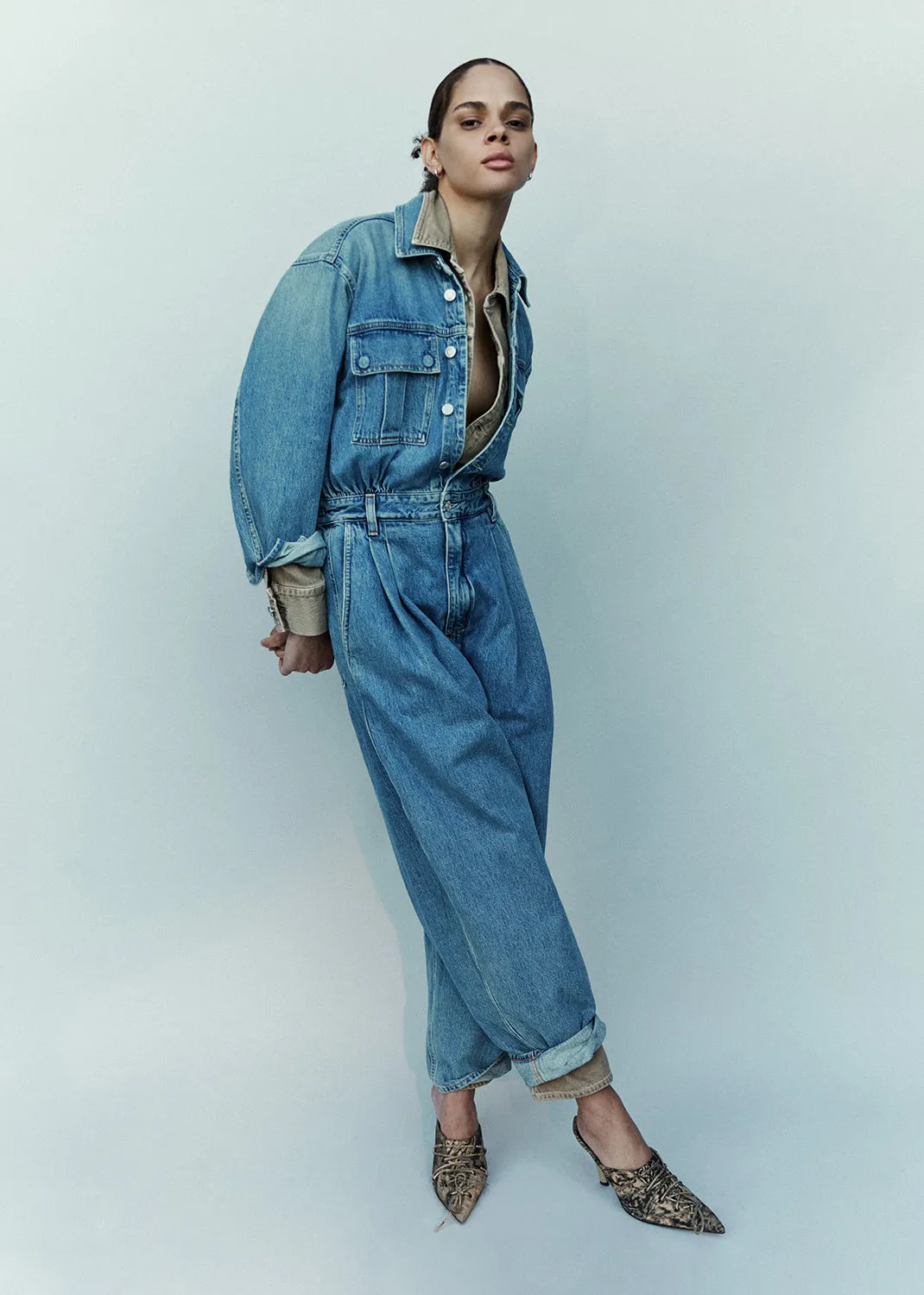 Silka Jumpsuit in Rival sold by Agolde product image thumbnail 2