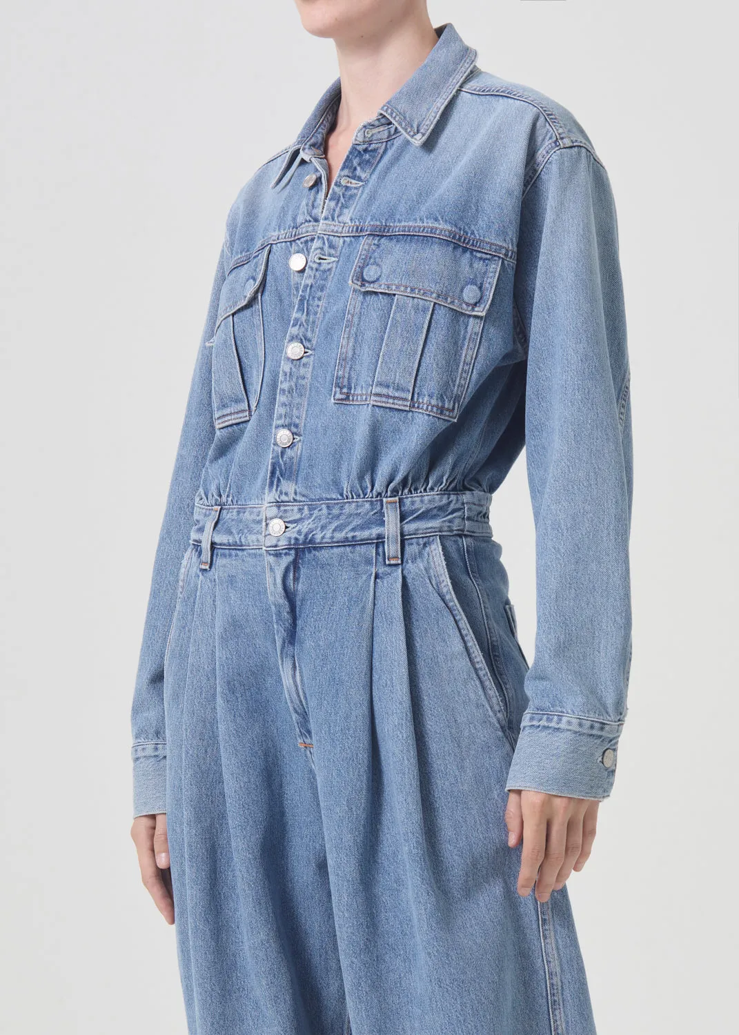 Silka Jumpsuit in Rival sold by Agolde product image thumbnail 5