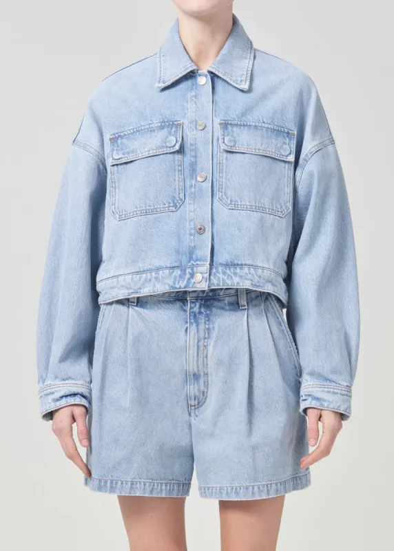 Luka Jacket in Swivel made by Agolde