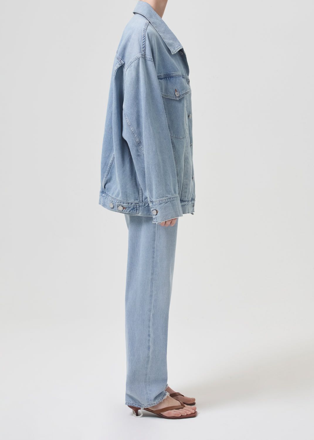 Wayne Jacket in Resent sold by Agolde product image thumbnail 3