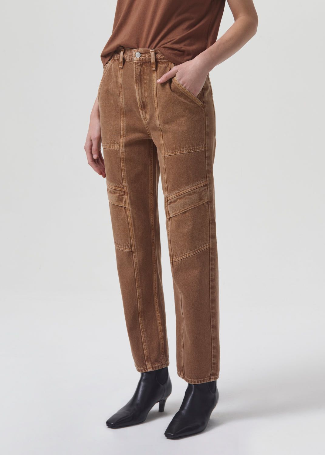 Cooper Cargo in Beeswax sold by Agolde product image thumbnail 4
