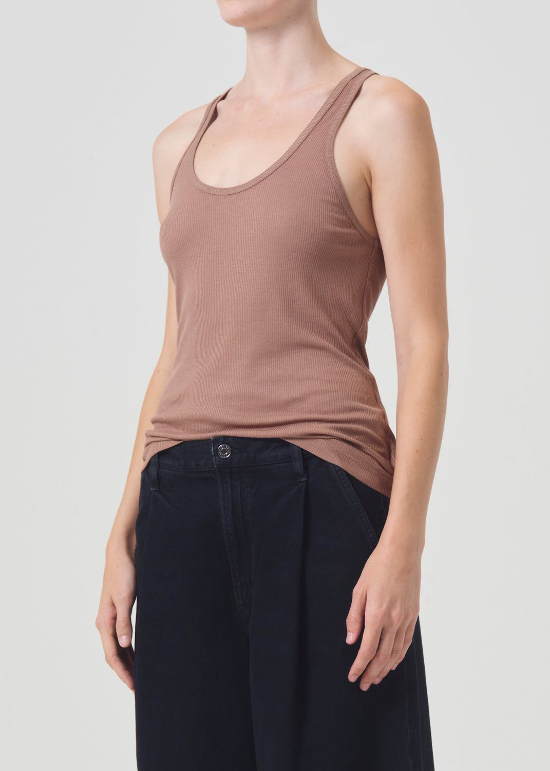 Karla Tank in Moth sold by Agolde product image thumbnail 5