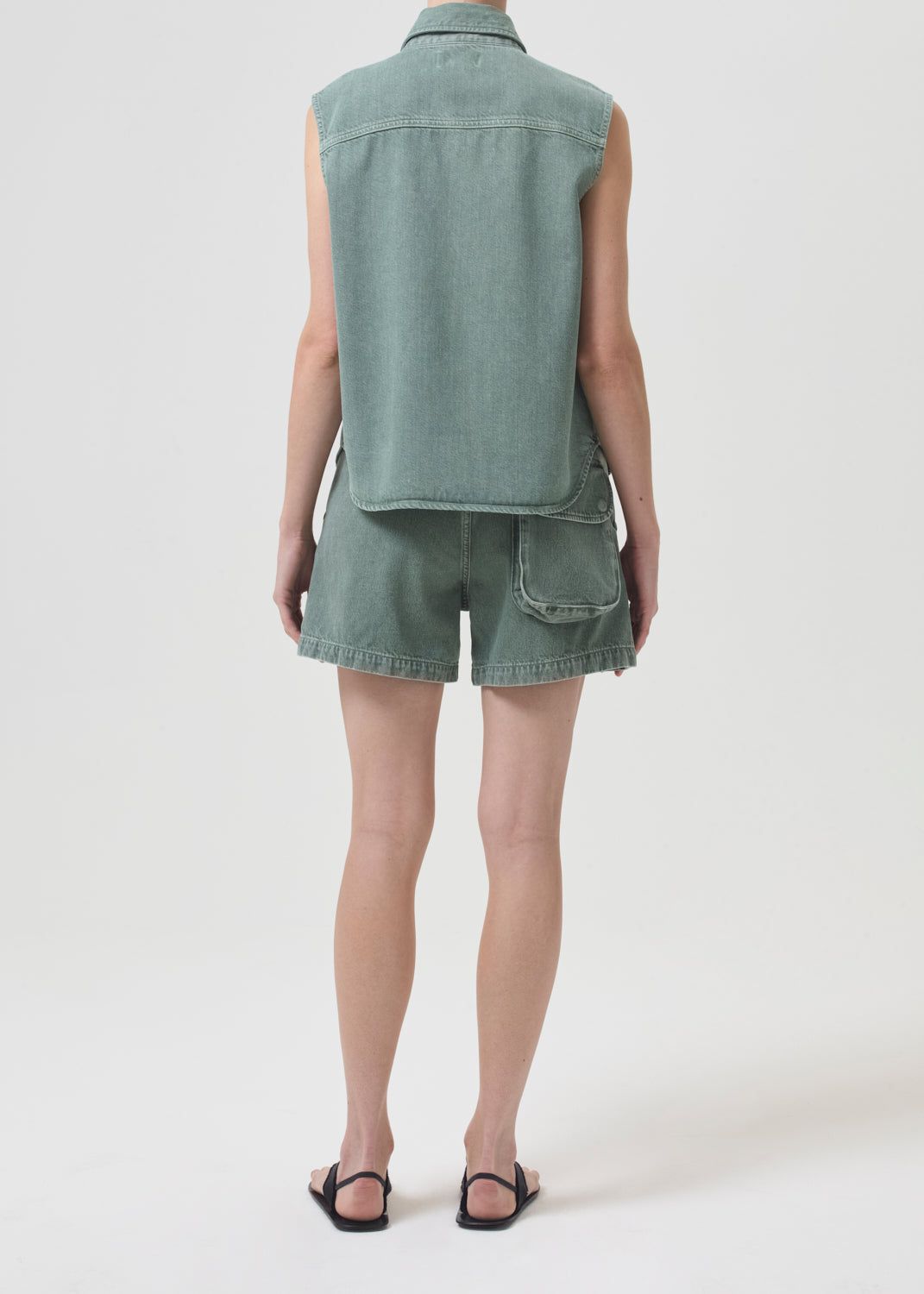 Vida Short in Salamander sold by Agolde product image thumbnail 2