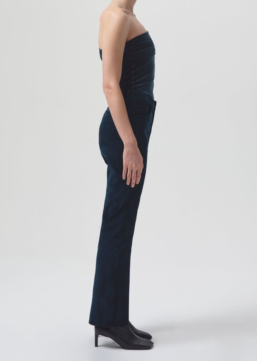 Bree Banded Bodysuit in Blizzard sold by Agolde product image thumbnail 3