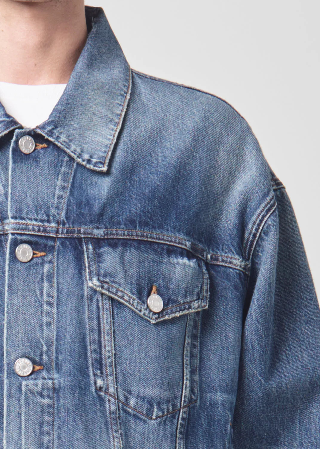 Dorian Jacket in Illuminate sold by Agolde product image thumbnail 4