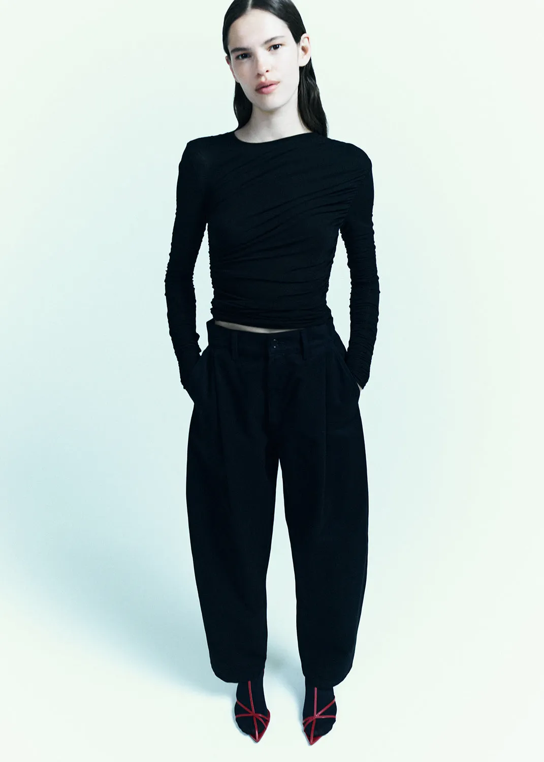 Danika Chino in Black sold by Agolde product image thumbnail 2