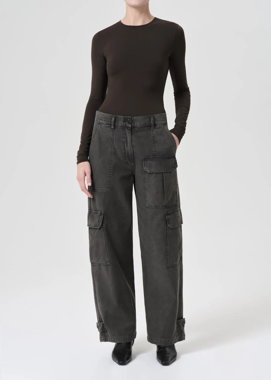 Brynn Pant in Marker sold by Agolde