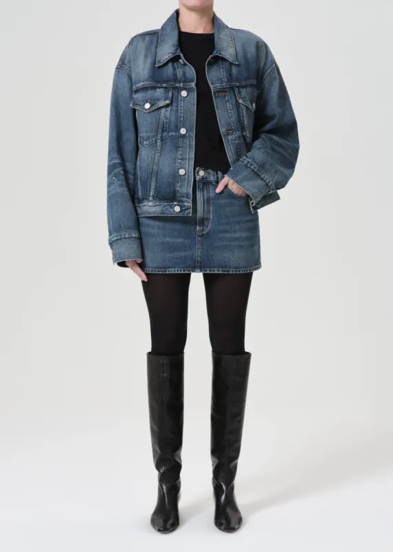 Alek Mini in Dwell made by Agolde