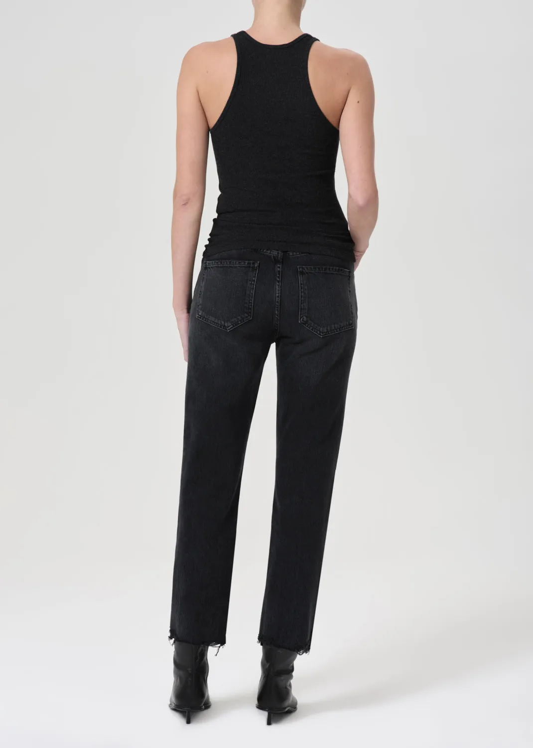 Riley High Rise Straight Crop in Hitch sold by Agolde product image thumbnail 2