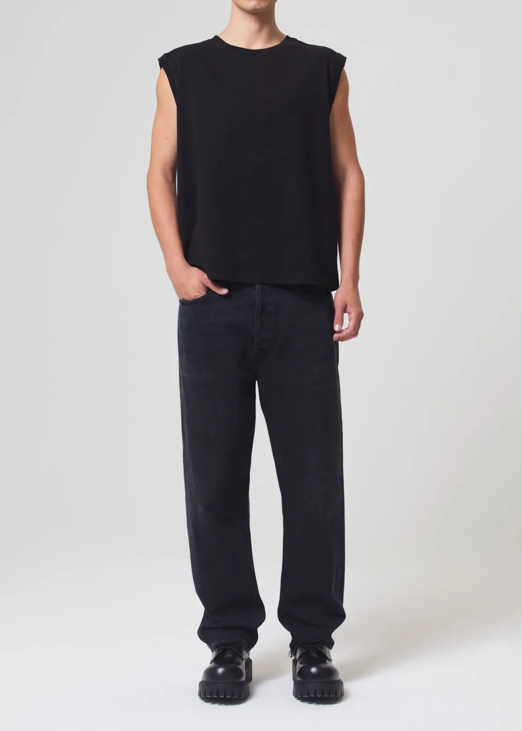 90's Jean in Tar sold by Agolde product image thumbnail 3