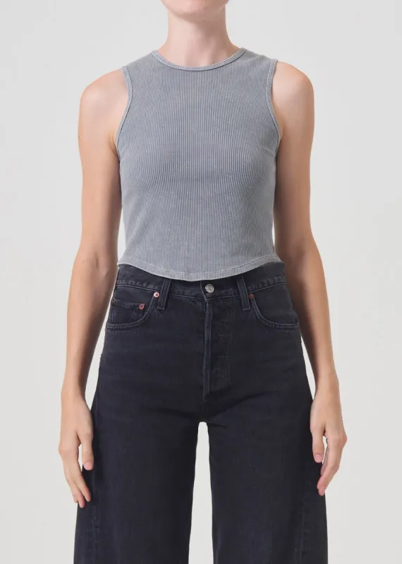 Nova Tank in Mirror Ball sold by Agolde