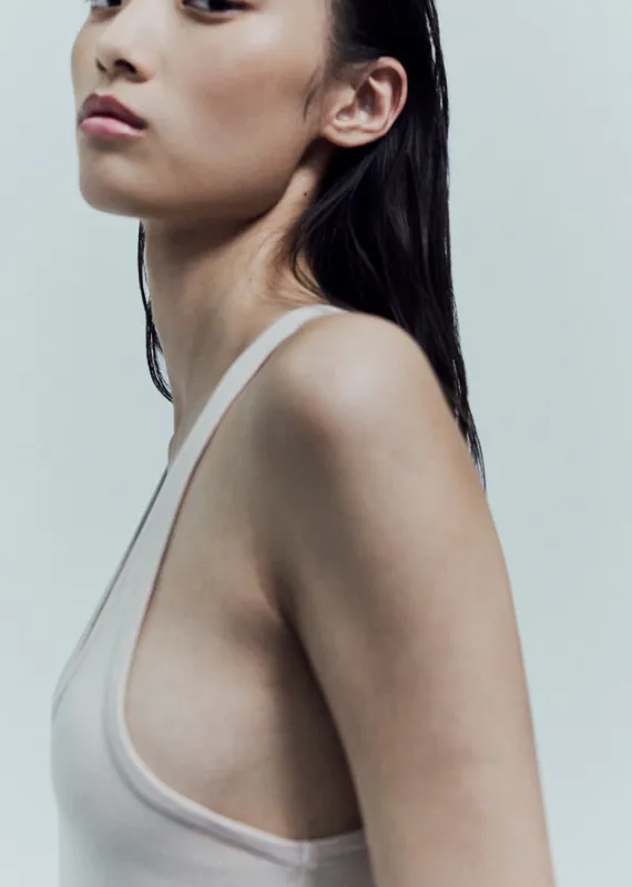 Bianca Tank in Fair sold by Agolde