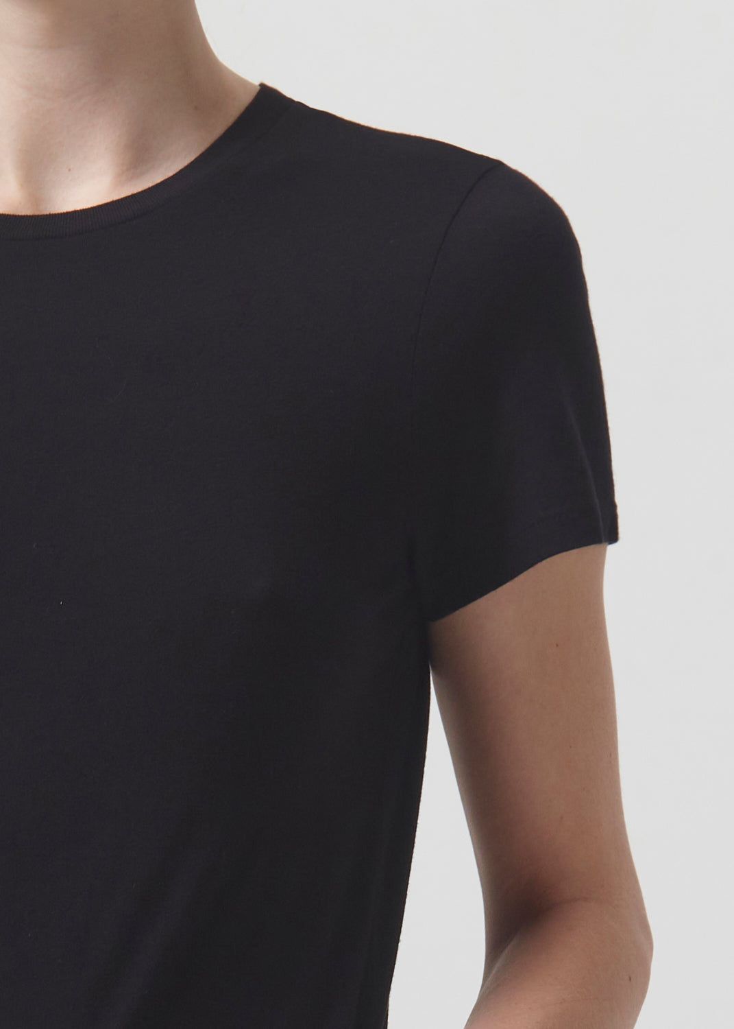 Annise Slim Tee in Black sold by Agolde product image thumbnail 5