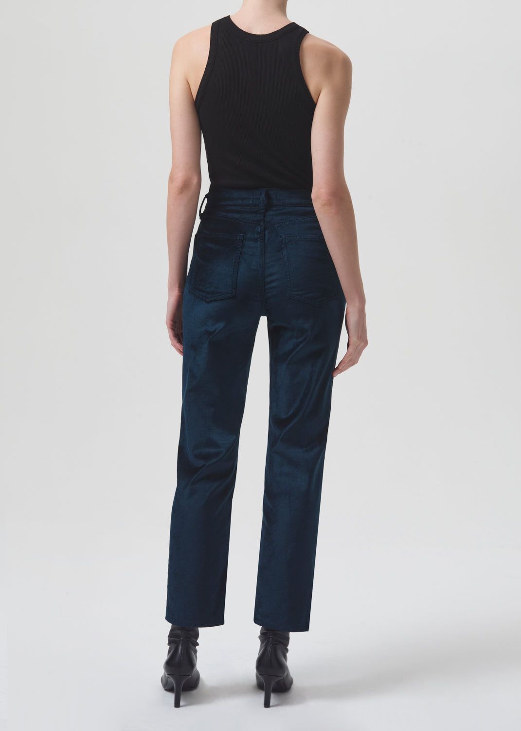 High Rise Stovepipe (VELVET) in Blizzard sold by Agolde product image thumbnail 2