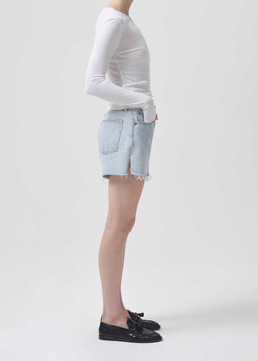 Parker Long Short in Jinx sold by Agolde product image thumbnail 3