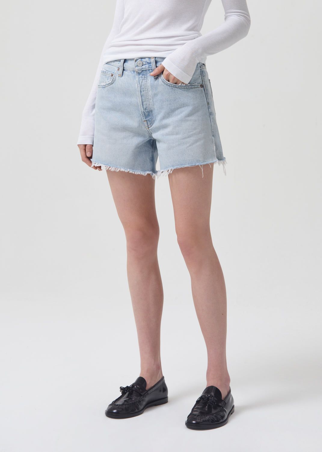 Parker Long Short in Jinx sold by Agolde product image thumbnail 4