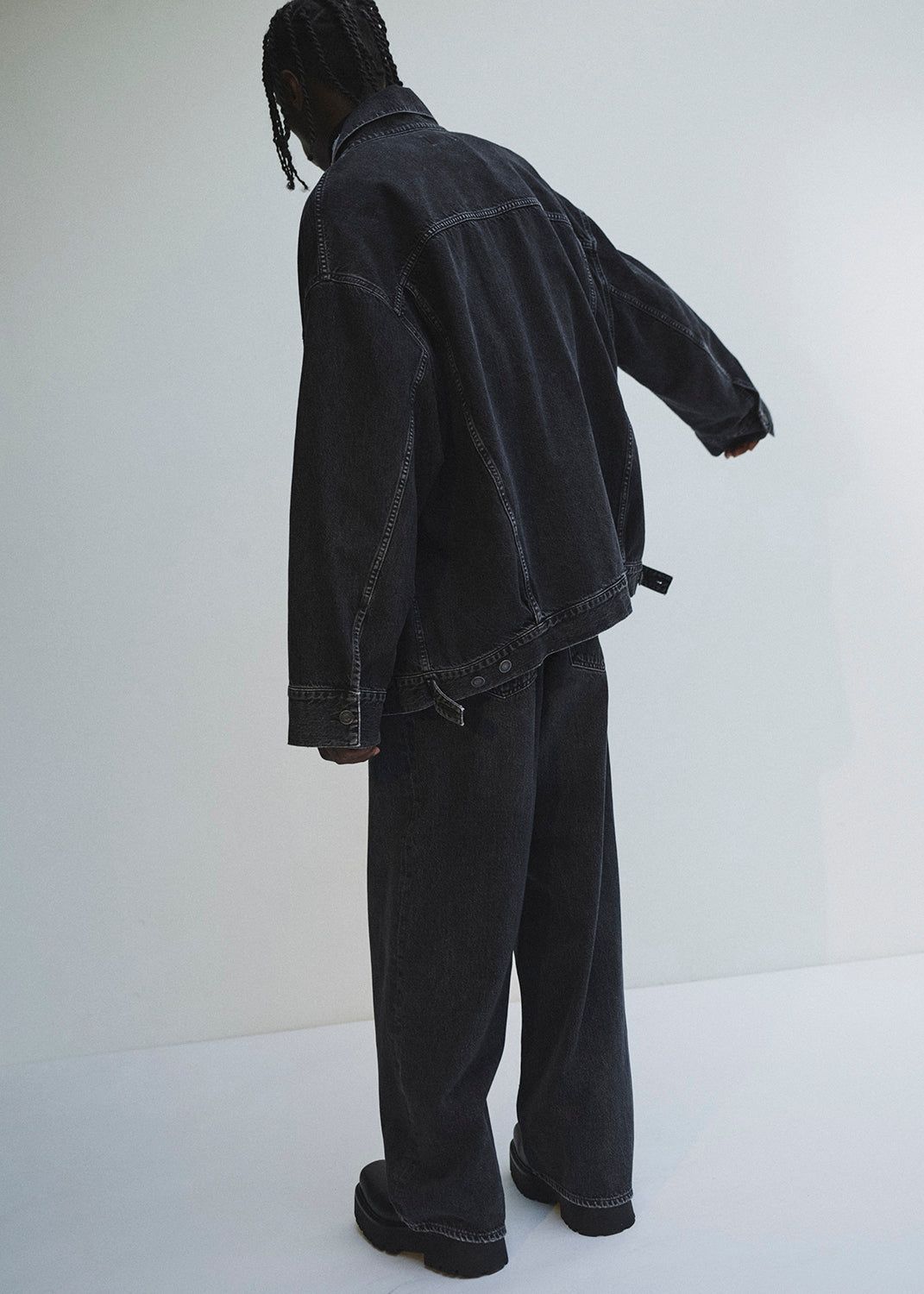 Low Slung Baggy in Paradox sold by Agolde