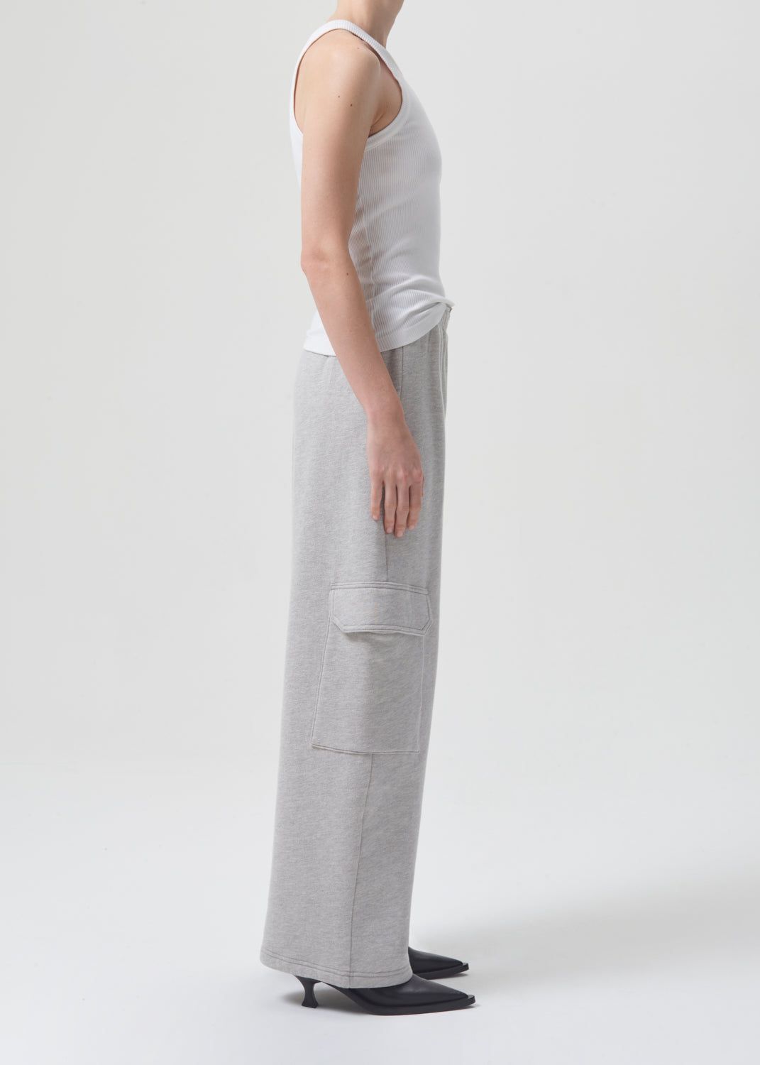Ramsey Sweatpant in Heather Grey sold by Agolde product image thumbnail 3