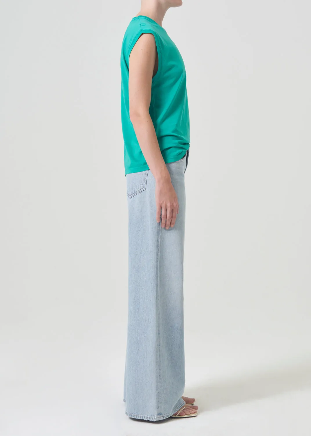 Raya Muscle Tee in Air Freshener sold by Agolde product image thumbnail 4