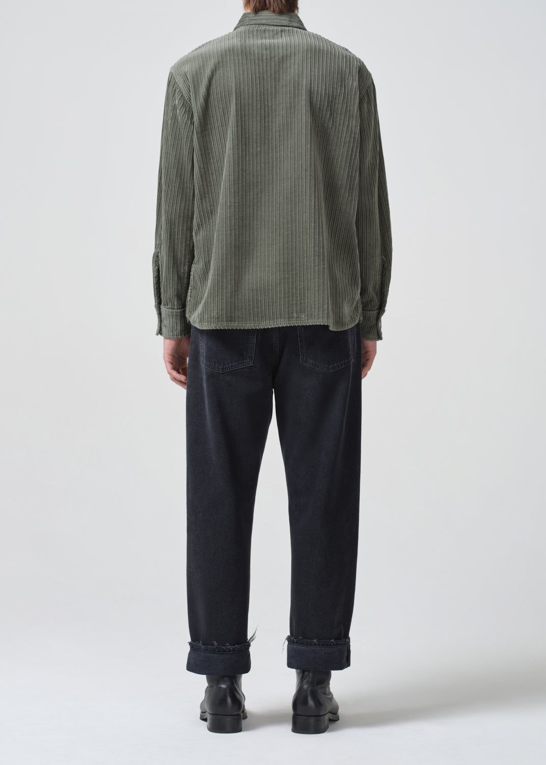 Odele Corduroy Shirt in Lawn sold by Agolde product image thumbnail 2