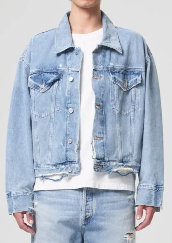 Dorian Jacket in Fray sold by Agolde