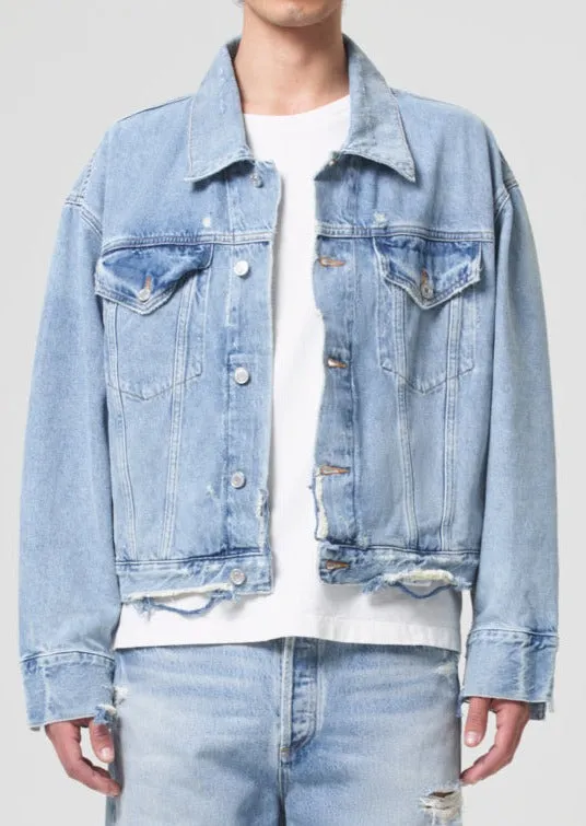 Dorian Jacket in Fray sold by Agolde
