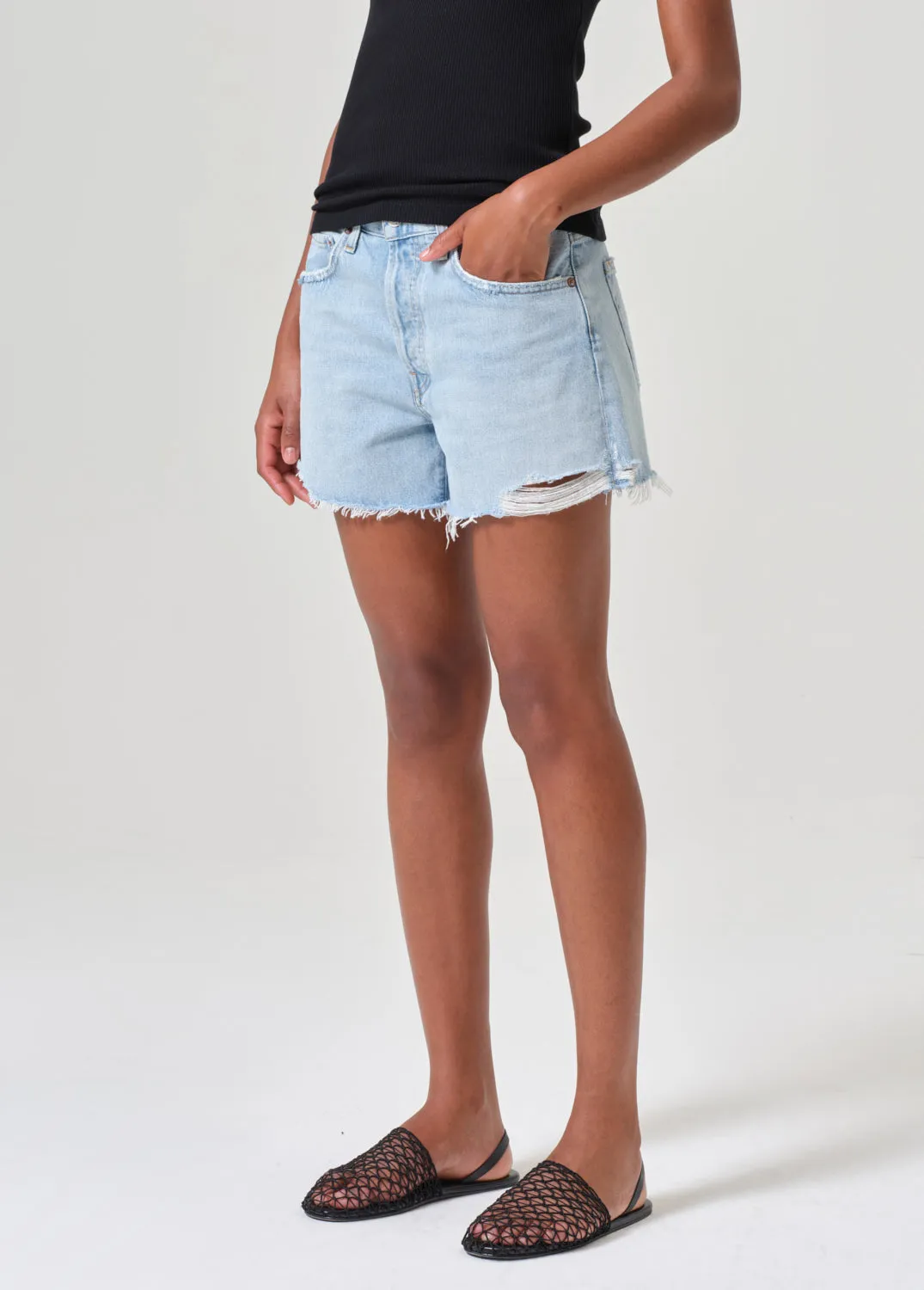 Parker Long Short in Twister sold by Agolde product image thumbnail 4