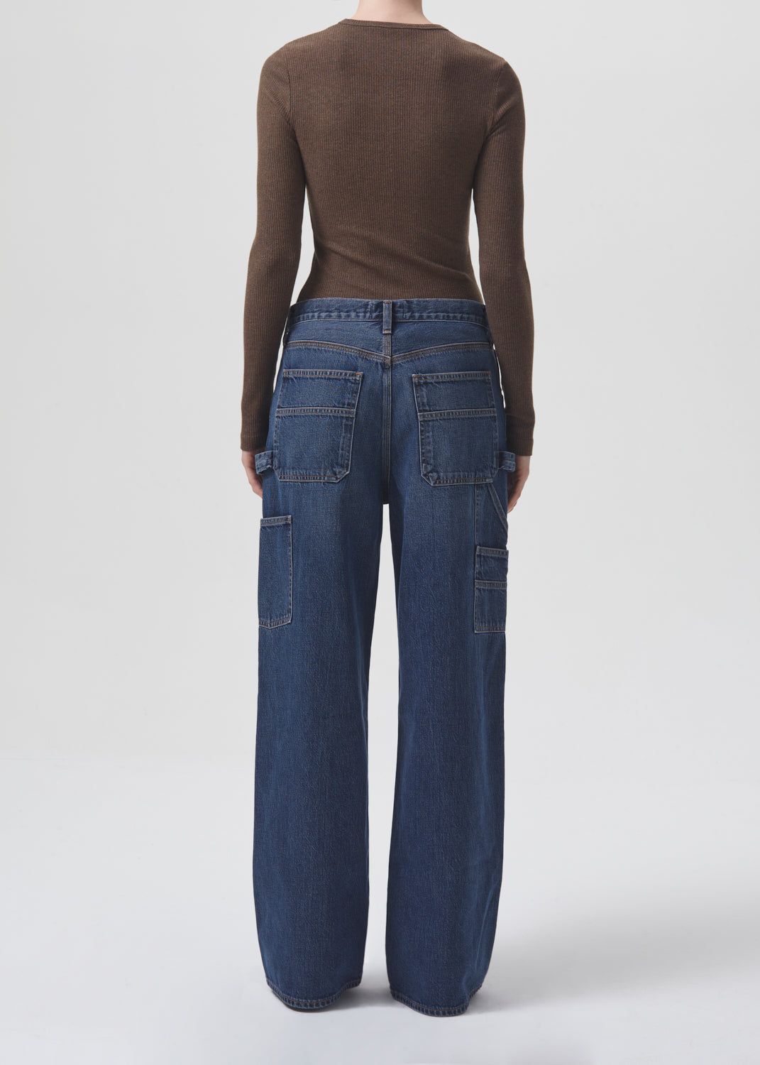 Delphi Slim Tee in Shroom sold by Agolde product image thumbnail 2