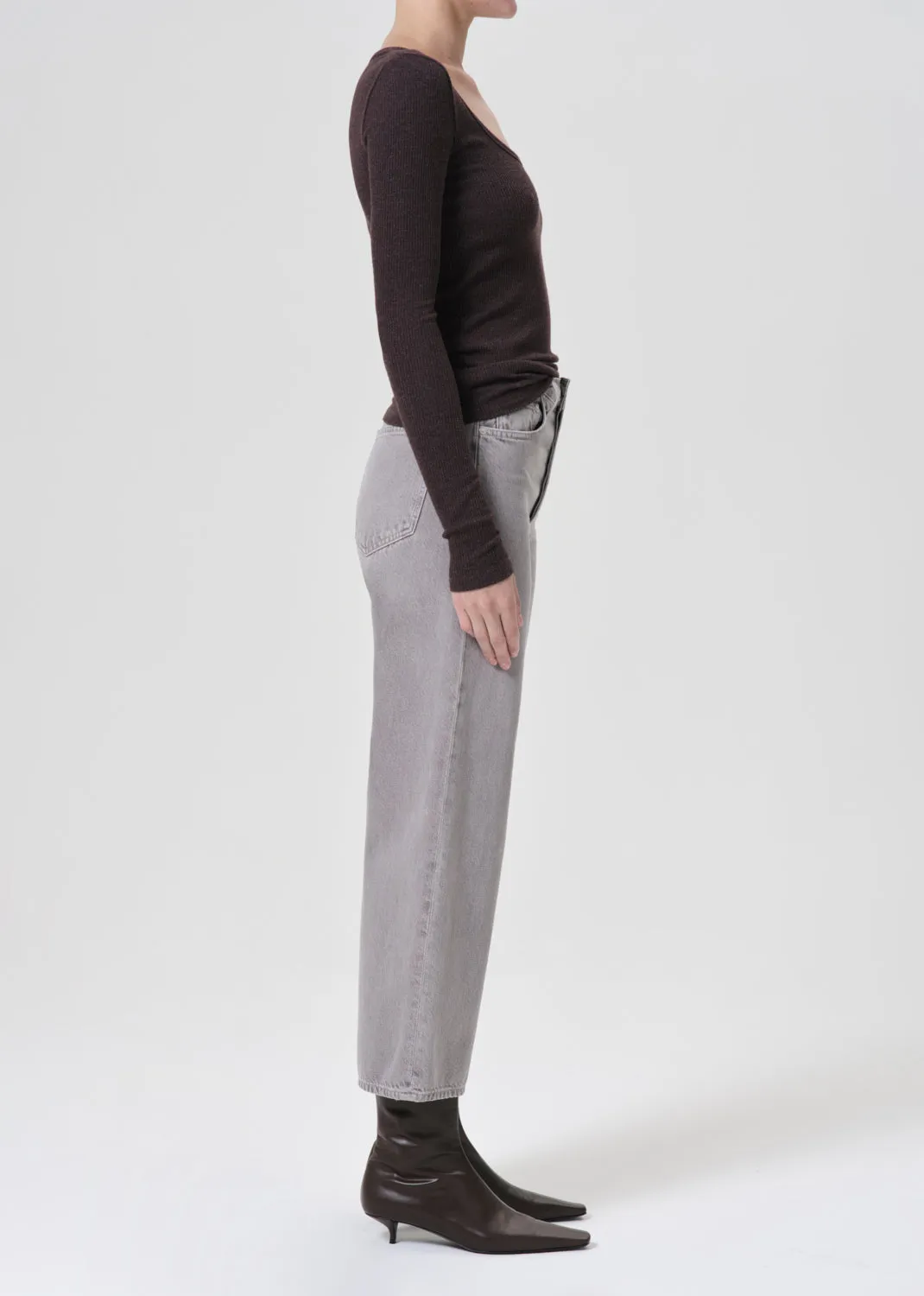 Ren Jean in Owl sold by Agolde product image thumbnail 3