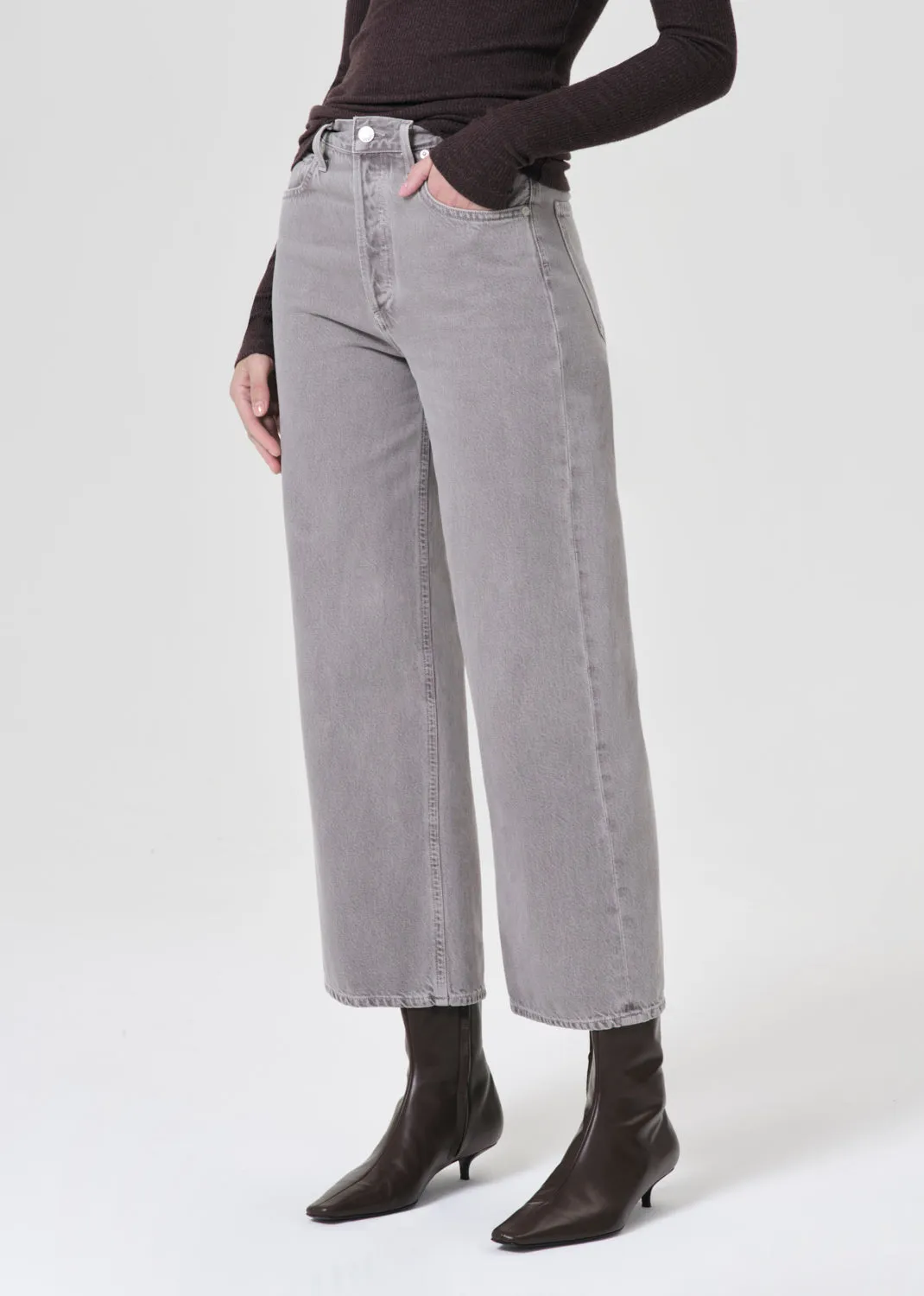 Ren Jean in Owl sold by Agolde product image thumbnail 4